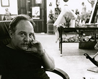 Fabelo at his studio, Havana.